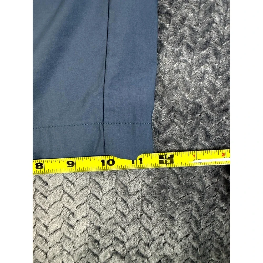 Eddie Bauer Hiking Shorts Mens 40 Blue Stretch Utility Pockets Straight Outdoor